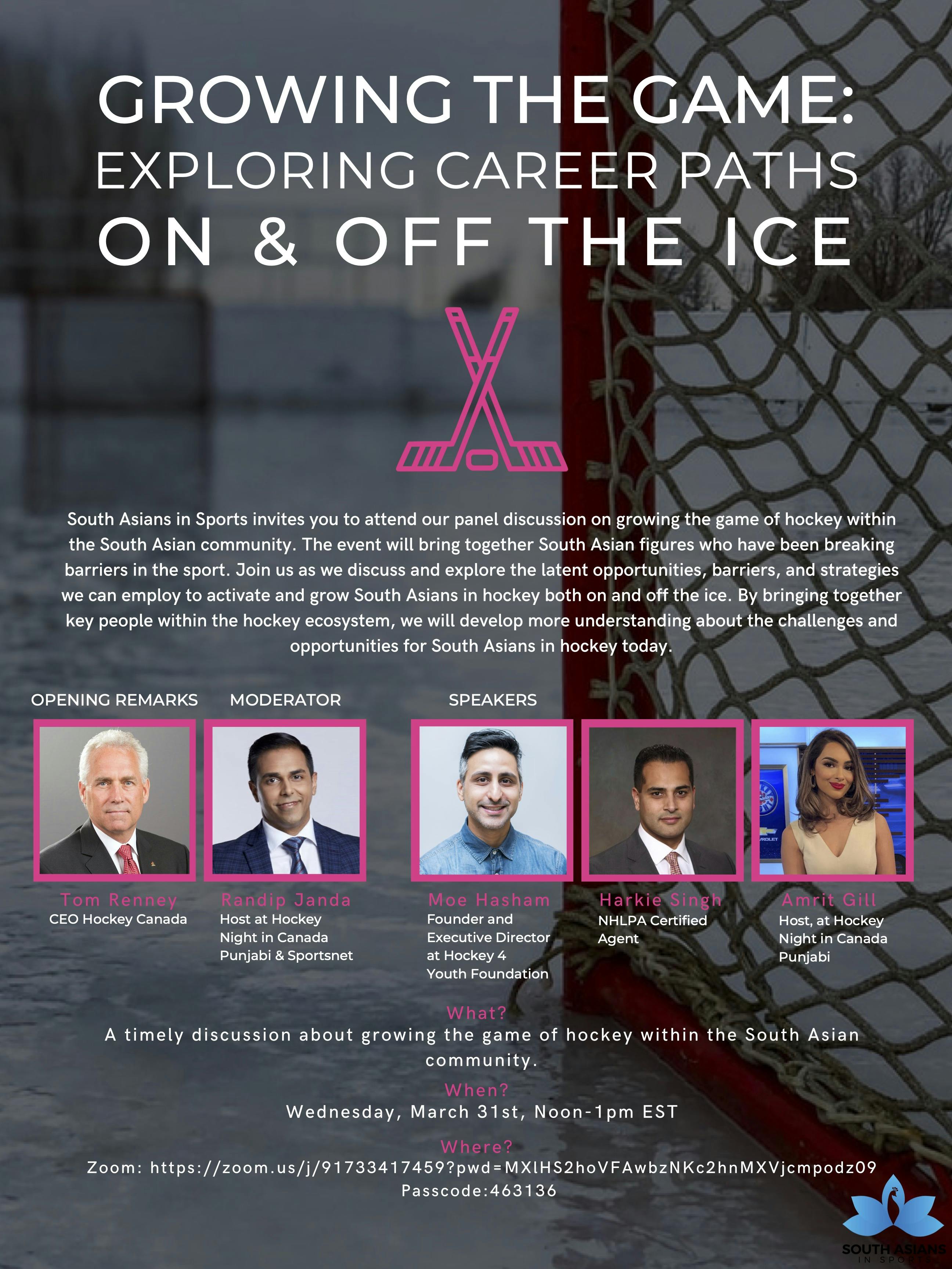 Growing the Game: Exploring Career Paths On & Off The Ice